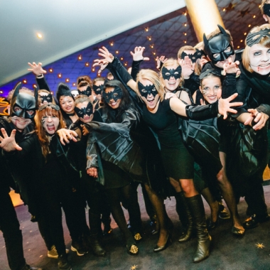 Team-Events zu Weihnachten etc. gehören dazu - oder wir hier Halloween