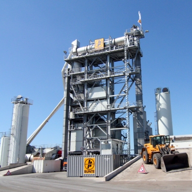 Asphaltmischwerk in Papenburg