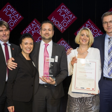 GPTW Verleihung 2015