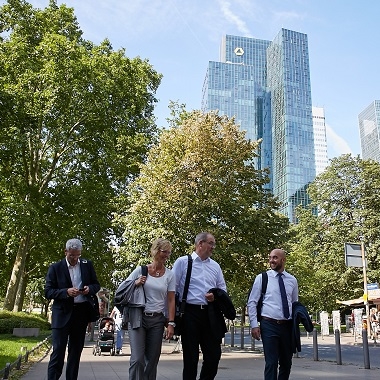 Unterwegs in Frankfurt