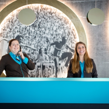 Impressionen aus dem Arbeitsleben bei Motel One.
