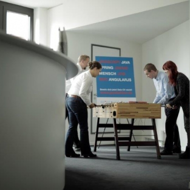 Der Tischkicker am bIT Standort Stuttgart
