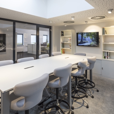Blick hinter die Kulissen: Unsere neuen Büroräume mit viel Platz für weiteres Wachstum.