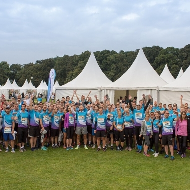 B2Run 2017 - Neuer Rekord: 315 Teilnehmer und die Auszeichnung als fitteste Firma