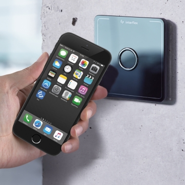 Zutritt mit dem Smartphone - mit der App "Key" von Interflex.