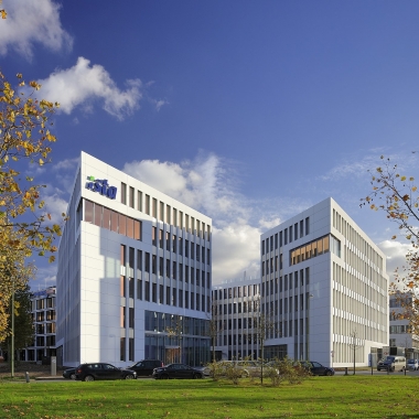 ista Zentrale in Essen. Hier sitzen die beiden Unternehmen ista International GmbH und ista Deutschland GmbH.