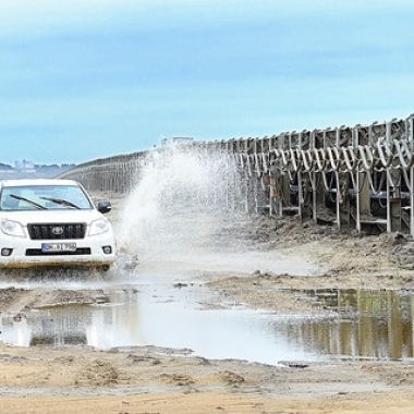 Im Tagebau unterwegs