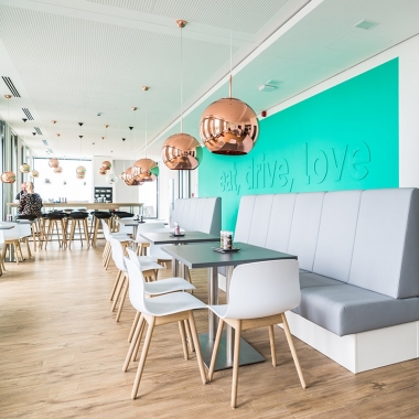 Unsere Kantine. Foto: Jens O. Holthaus, DASHOLTHAUS GmbH