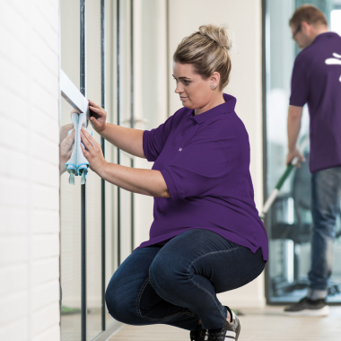 Reinigungskräfte von Vebego