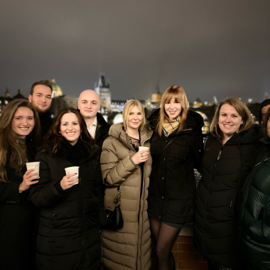 Our People & Culture team at the Contabo Group Christmas party December 2024