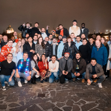 Our Customer Support at the Contabo Group Christmas party December 2024