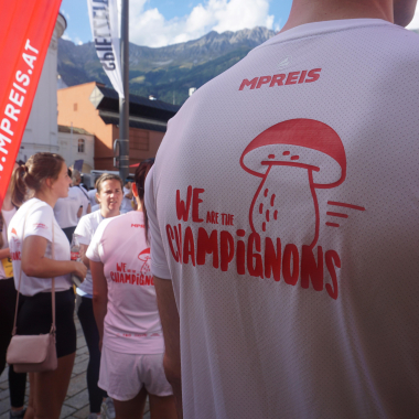 Jedes Jahr sind zahlreiche MPREIS-Teams beim Firmenlauf vertreten.