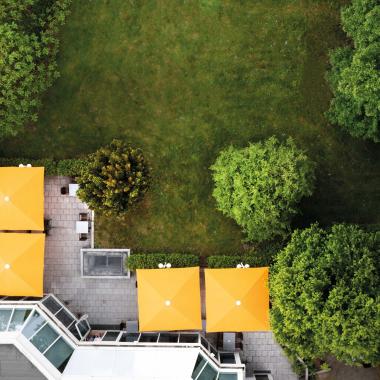 Seminaris Hotel Lüneburg Terrasse
