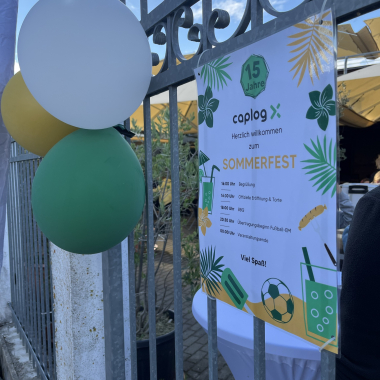 Sommerfest 2024 | 15 Jahre caplog-x 