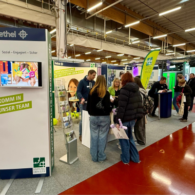 Es war spannend neue Kontakte zu knüpfen.