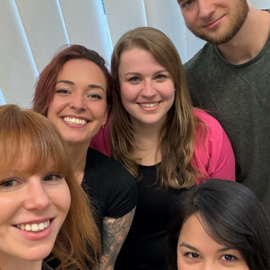 Part of our People & Culture team at the Munich office in March 2025