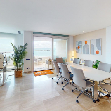 Arbeitszimmer der Workation auf Mallorca