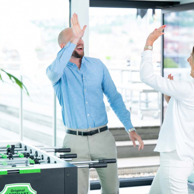 Spaß bei der Arbeit