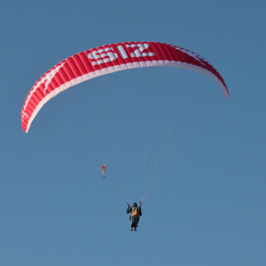 Kollege Frank hebt ab: Paragliding als perfekter Ausgleich zum Büroalltag