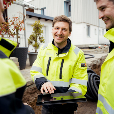 Für eine bestmögliche Versorgungsinfrastruktur warten und erneuern wir regelmäßig unsere Leitungen und Netze.