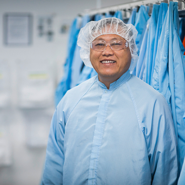 In einem Labor von Heraeus Medevio