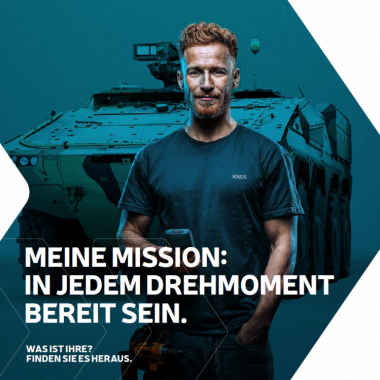 MEINE MISSION: IN JEDEM DREHMOMENT BEREIT SEIN.