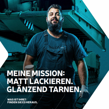 MEINE MISSION:MATT LACKIEREN. GLÄNZEND TARNEN.