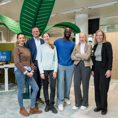 Ein kleiner Teil unseres 25-köpfigen Teams des Gute-Laune-Centers!