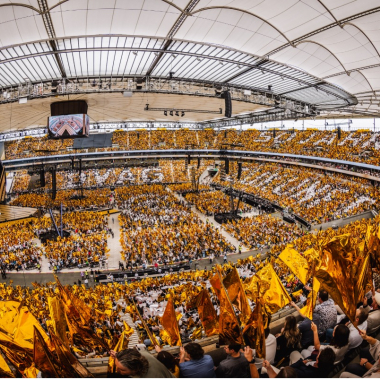 50-Jahre Jubiläum im Deutsche Bank Park in Frankfurt am Main