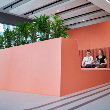 Flexibel arbeiten heißt für uns den Ort zu wählen, an dem wir am besten zusammenwirken.