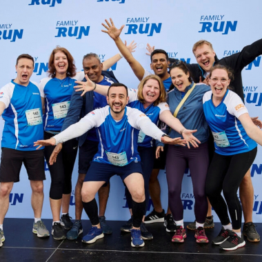 Mit 1.300 Läufer*innen bildeten wir als Team Beiersdorf erneut das größte Team beim jährlichen HafenCityRun in Hamburg.