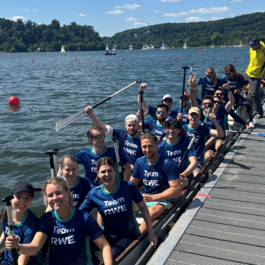 Zusammen unschlagbar im #TeamRWE