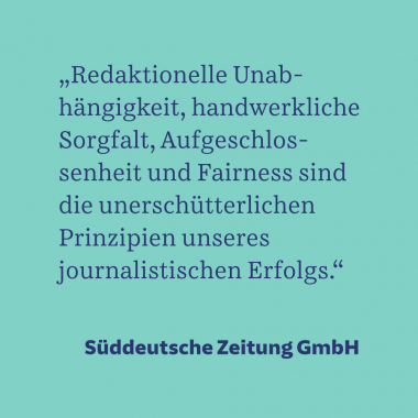 In der Redaktion der SZ schreiben Hunderte festangestellte und freie Redakteur:innen sowie zahlreiche Korrespondent:innen.
