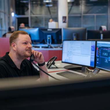 Mitarbeiter der Netzgesellschaft Potsdam