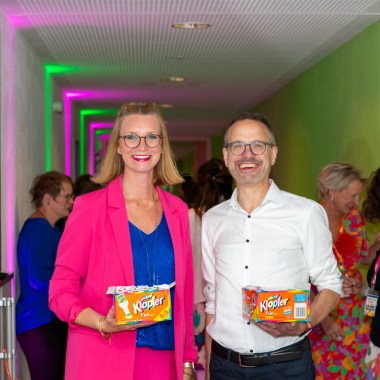 Die Geschäftsführung hieß alle Mitarbeitenden herzlich willkommen!