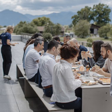 Gemeinsame Mittagspause