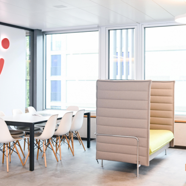 Kaffee und Get-Together Ecke an unserem Hauptsitz