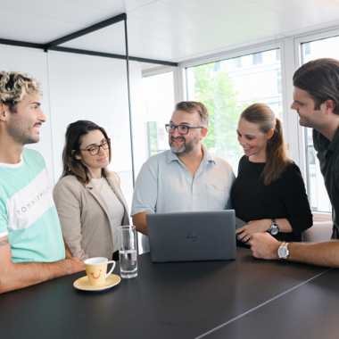 Besprechung eines optimierten Prozesses