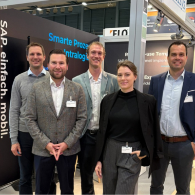 Das mobisys Messeteam 