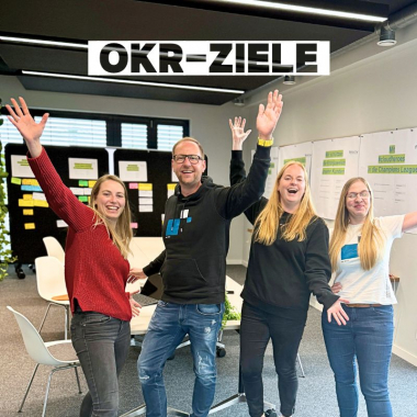 Gemeinsam Ziele erreichen: Bei fly-tech IT arbeiten alle Teammitglieder mit der OKR-Methode . So bringen wir das Unternehmen und jeden einzelnen gezielt voran.
