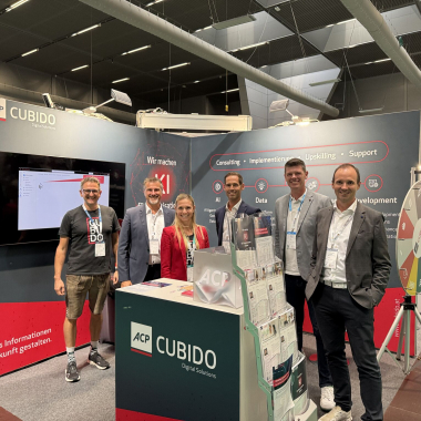 Messestand bei der Fabric Conference in Wien