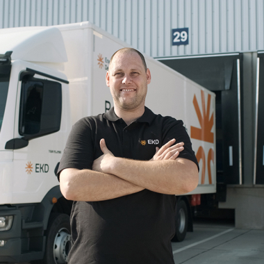 Unterwegs für die Energiewende: Unser Fuhrpark-Team sorgt dafür, dass alles zur richtigen Zeit am richtigen Ort ist.