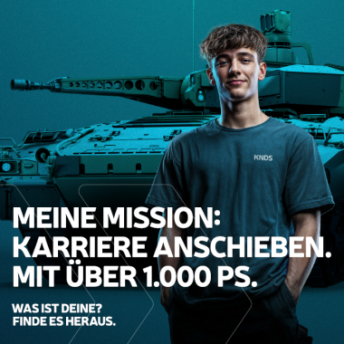 MEINE MISSION: KARRIERE ANSCHIEBEN. MIT ÜBER 1.000 PS.