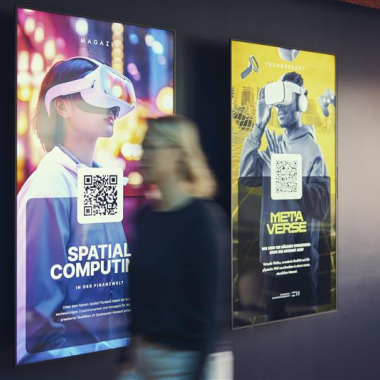 Eingangsbereich im Sparkassen Innovation Hub