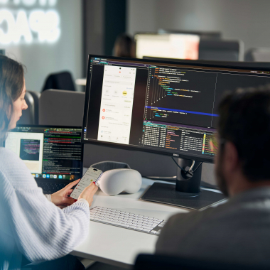 Teamwork bei der Sparkassen App