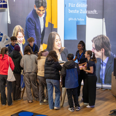 Unsere Lernenden an der Fiutscher in Chur