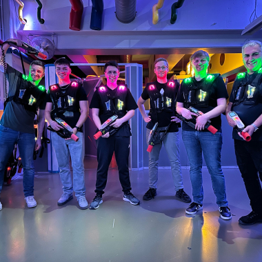 Team Event der  IT-Systemadmins Nürnberg - Lasertag & Dinner