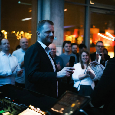 Our CEO team at our 2026 winter party in Munich