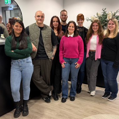 Our People & Culture team during a workshop in December 2025 at the Munich office