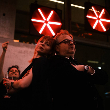 Our team members at the 2025 Winter Party